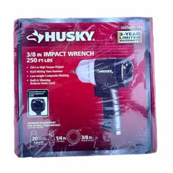 Husky 3/8 in Air Impact Wrench 250 ft-lbs