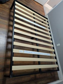 Full size platform bed frame