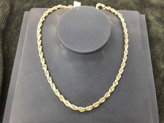 Rope Chain - Yellow Gold 10k (.417) 35 grams 20 inch