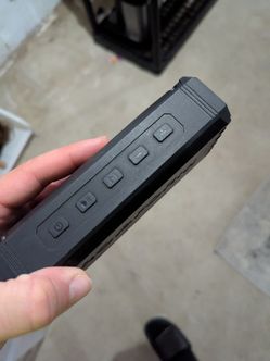 Portable Bluetooth Speaker Black Rugged