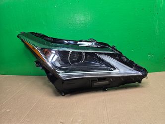 Headlight rx 2016 2017 2018 2019