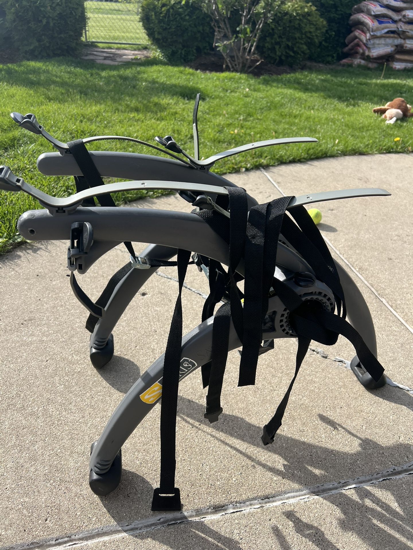 Bike rack carrier