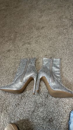 Halloween Bling boots / sparkly witch / size 5.5