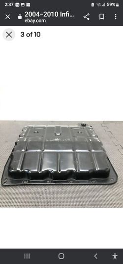 2005 QX56 OEM TRANSMISSION PAN W/BOLTS