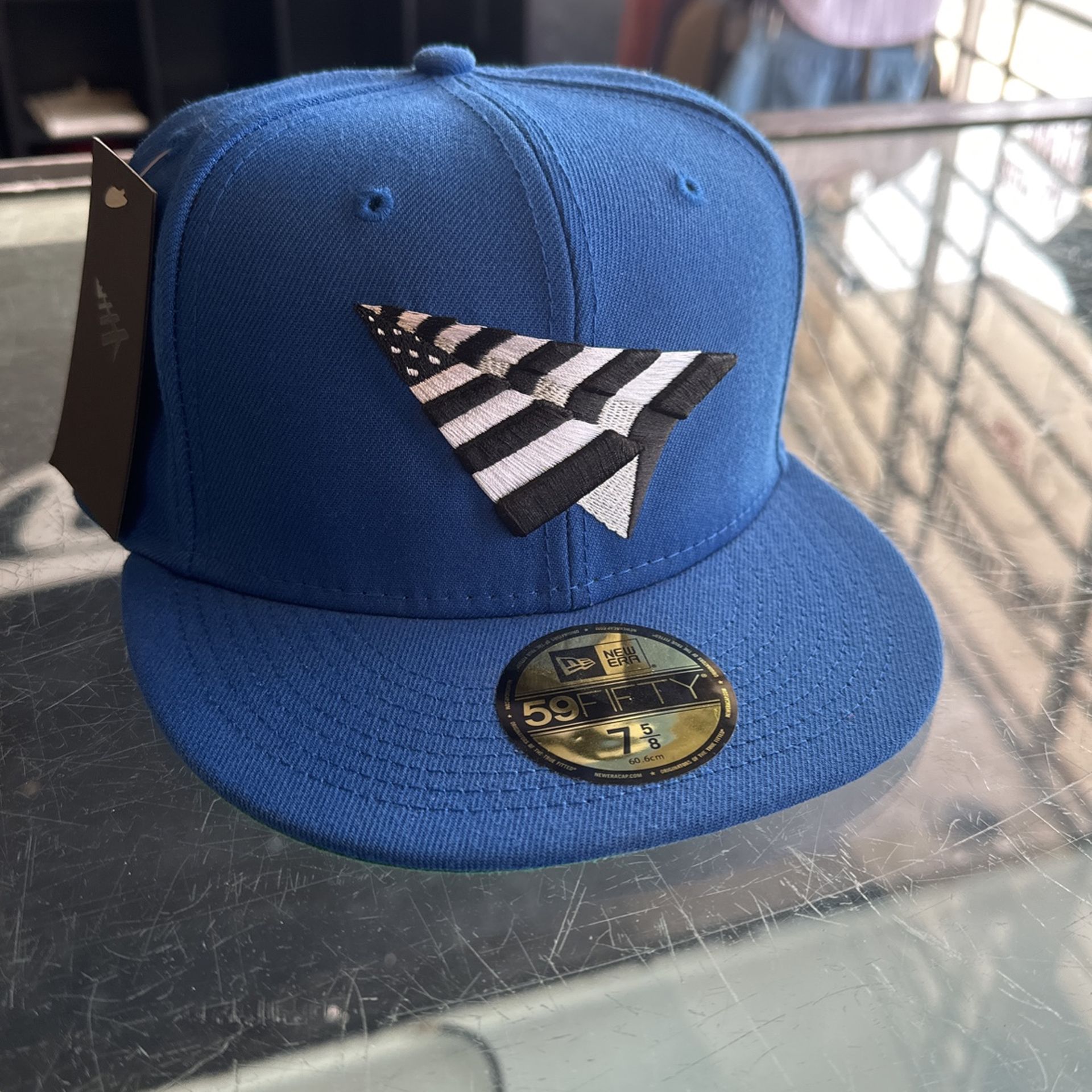 New Era X Paper Planes Royal Blue Fitted Hat