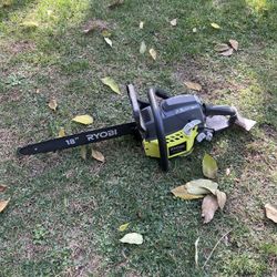 Ryobi Chainsaw 18”