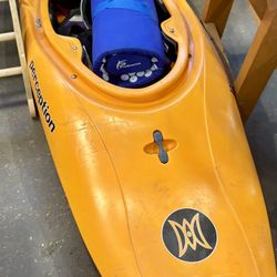 Perception Madness Whitewater Kayak Skirt Helmet Paddle