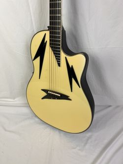 Ovation Thunderbolt TB-01 Electric Acoustic off white