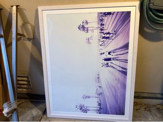 FREE framed print (large!), steel queen bed frame, back window for Jeep, (boxed/new), Monument gas grill