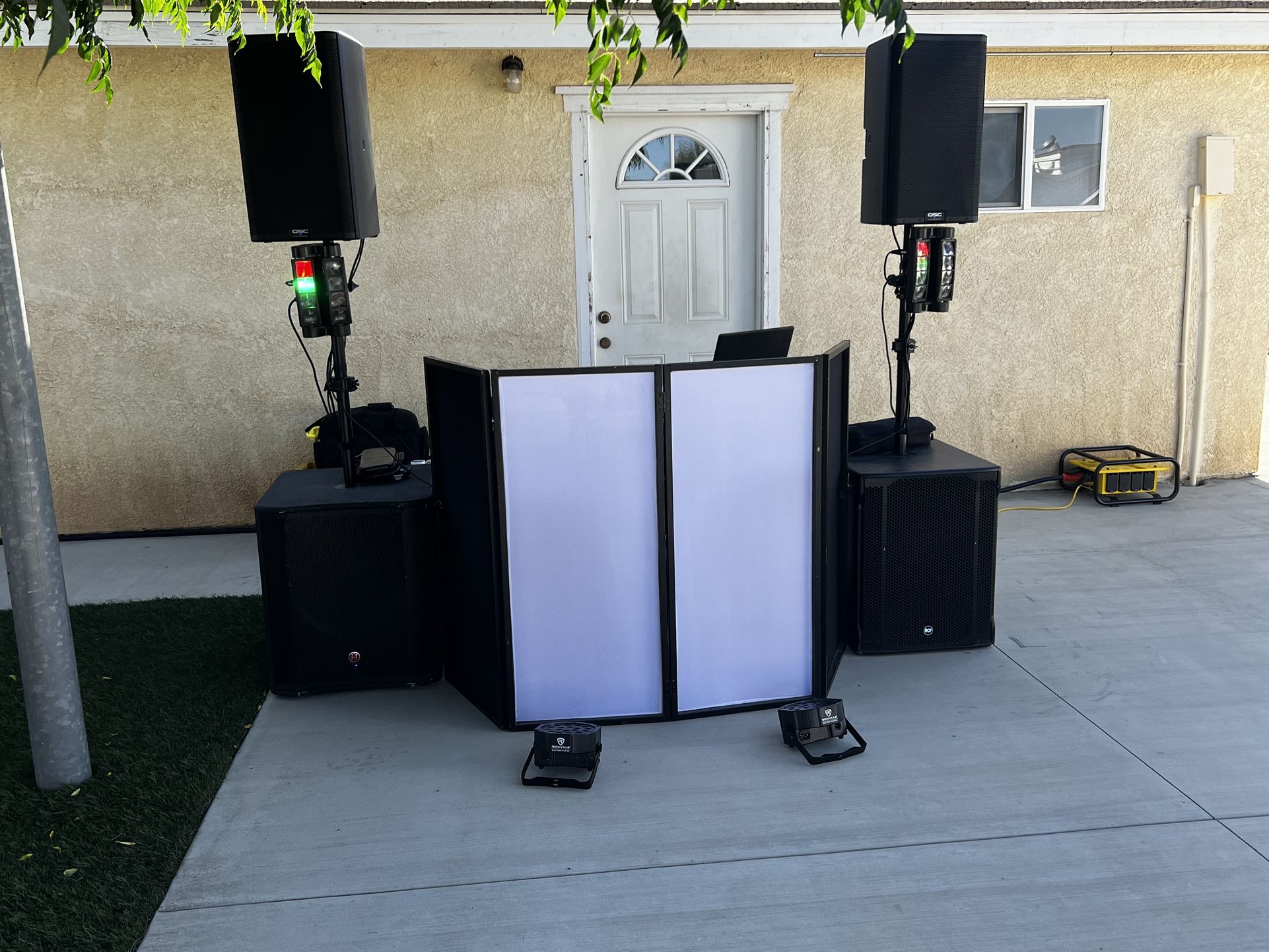 Dj Sillas Y Mesas Luces Party Time