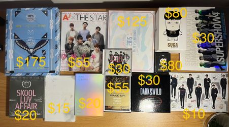 K-pop Albums and Merch