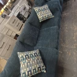  Two Blue Fabric Couches – Comfortable, Stylish & Sturdy
📍 Chicago IL, Grand Crossing  - 69th Street $ State St. 