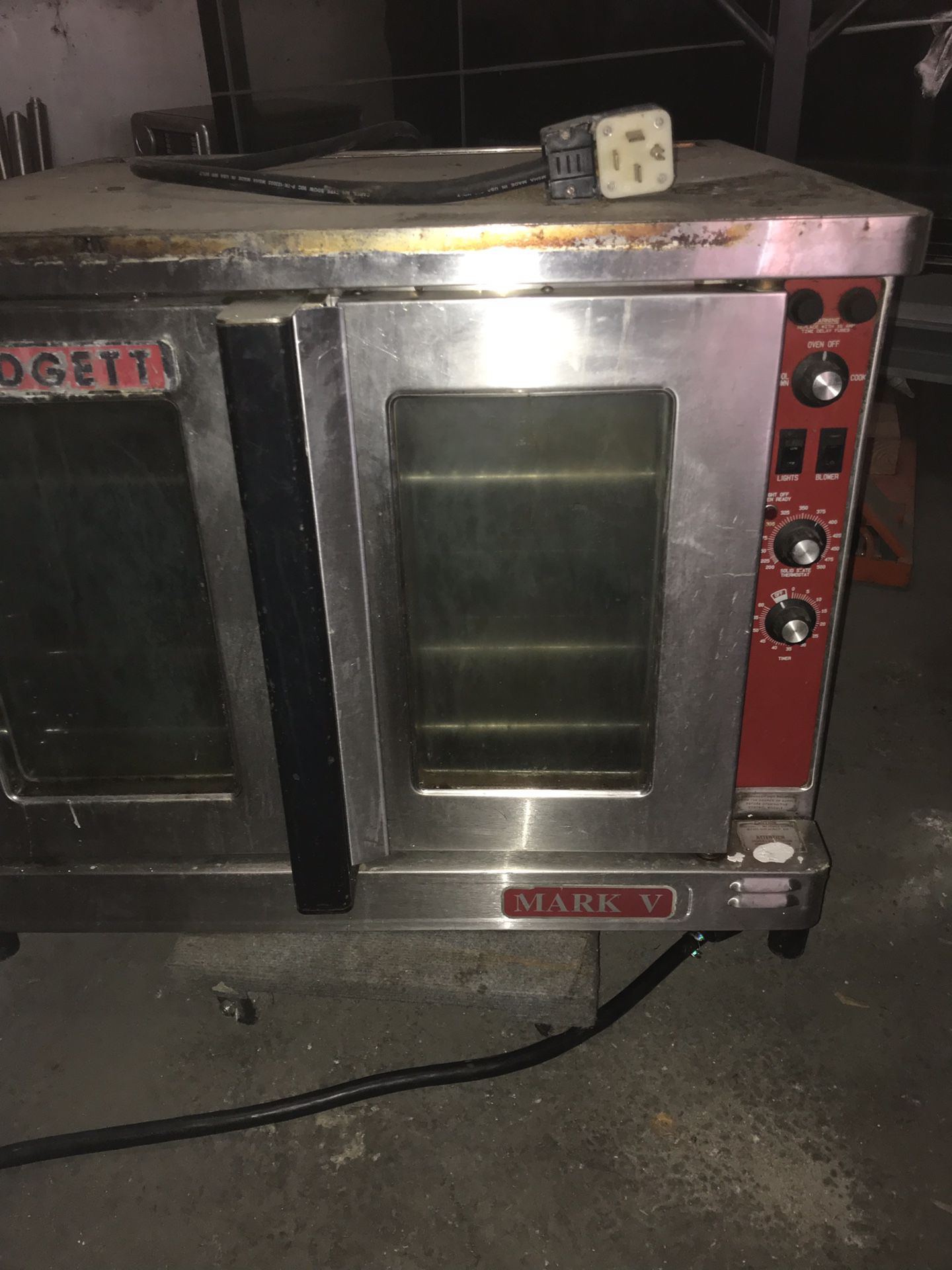 Blodgett full size electric Convection Oven