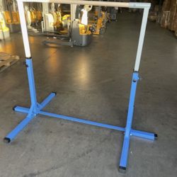 As is Adjustable Horizontal Gymnastics Bar Exercise Kip Bar