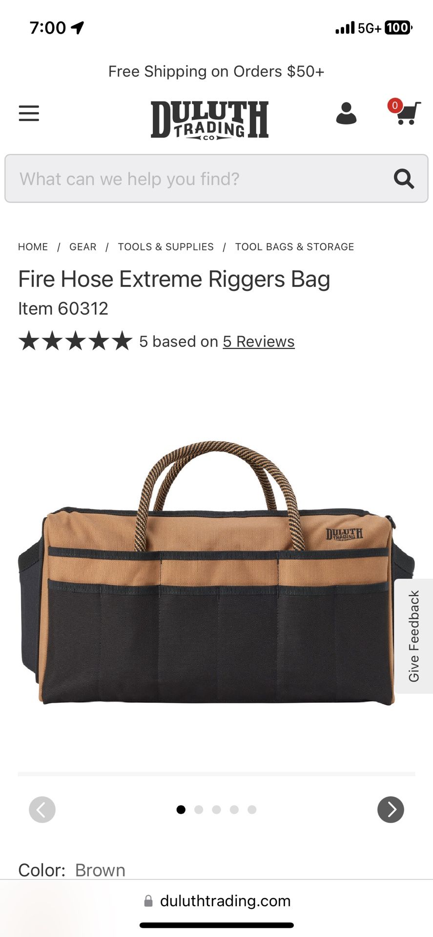 DALUTH Riggers Bag