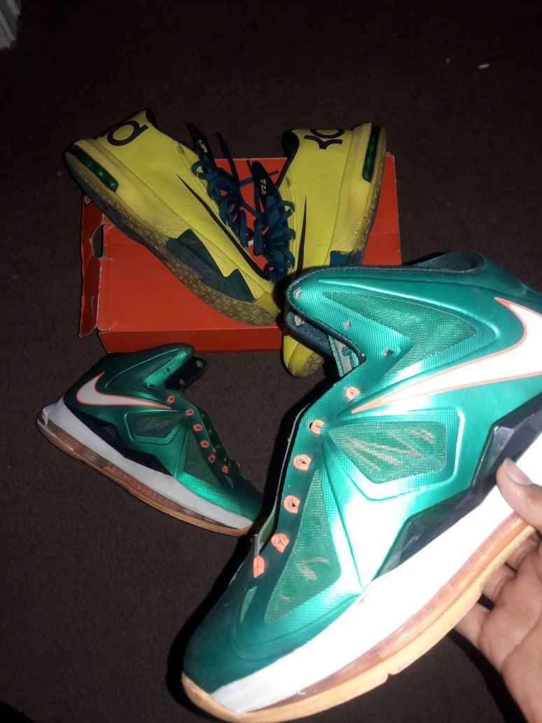LeBron kd's