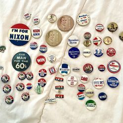 Vintage Political Buttons