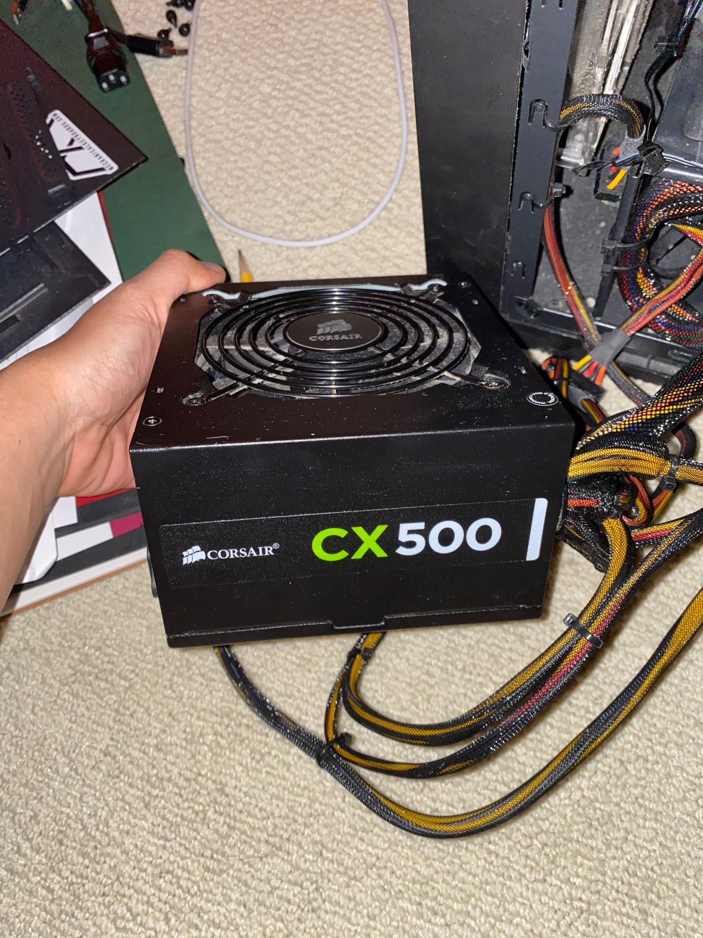 CX 500 power supply