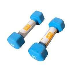 CAP Barbell 4lb Blue Neoprene Dumbbell Set
