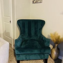Accent Chair Blue 