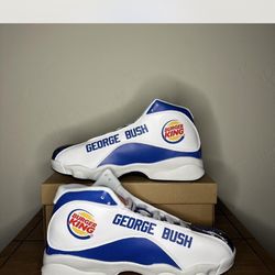 Air Jordan Nike Burger King George Bush 