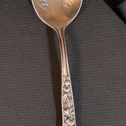 Sterling Silver Spoon From The Early 1900s 