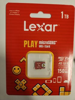Lexar 1tb V30 Microsd Card