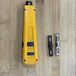 Punch Down Tool Fluke Network With New Blades
