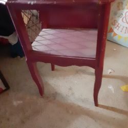 Pink Table Stand $20.00 Cash Only (Serious Buyers)