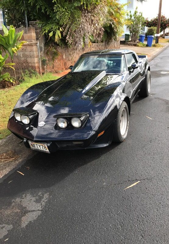 1978 Corvette Black