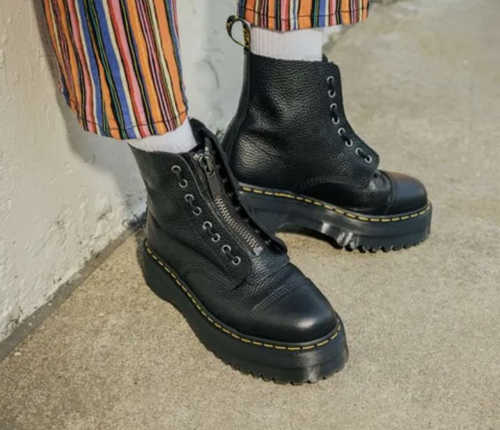 Dr.MARTENS Sinclair Platform Bootie NWOT