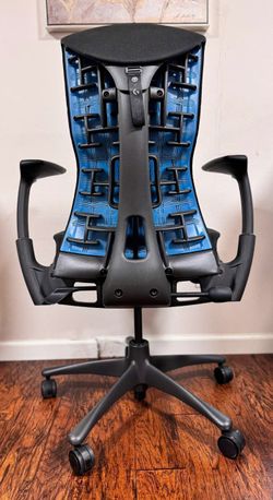  NEW! HERMAN MILLER LOGITECH X GAMING EMBODY, SHIPPING- DELIVERY- PICK UP 