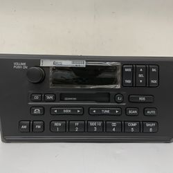 OEM Ford AM/FM Radio Cassette Receiver for 00-01 Lincoln LS ~ YW4F-18C870-AA