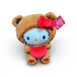 Sanrio Hello Kitty Dressed As A Teddy With Red Heart