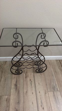 Wine rack/ side table