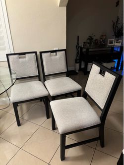 🪑Upholstered chairs - like  new