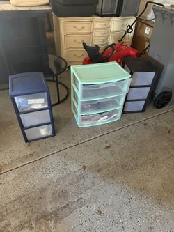 Plastic Drawers