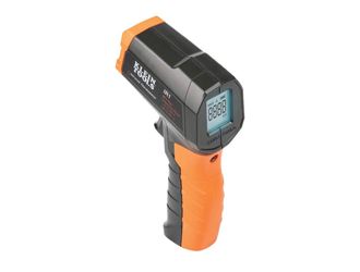 Klein Tools IR1 Infrared Thermometer with Targeting Laser, Auto-Hold, More Digital Laser Gun is Non-Contact Thermometer with a Temperature Range -4 to