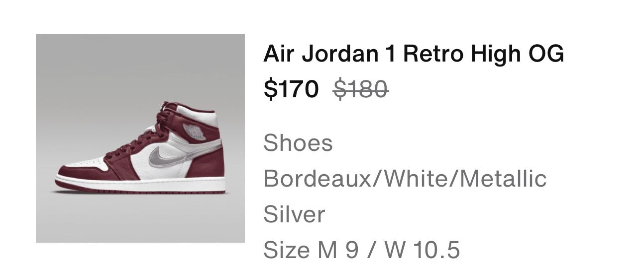 Air Jordan 1 DEADSTOCK