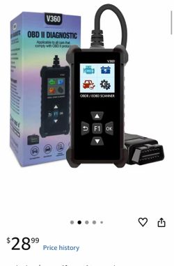 OBD2 Scanner & Battery Tester – Car Code Reader Tool