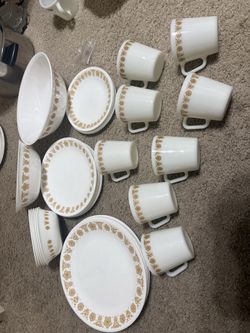 Vintage Corelle and Pyrex