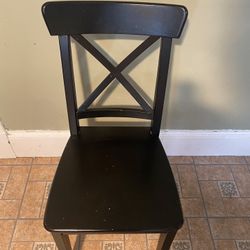 One black chair $15 