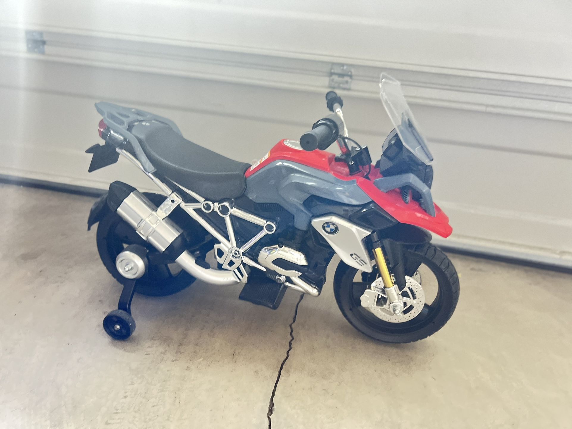 🏍 Rollplay 6V BMW Motorcycle R 1200 Gs,Red/Gray