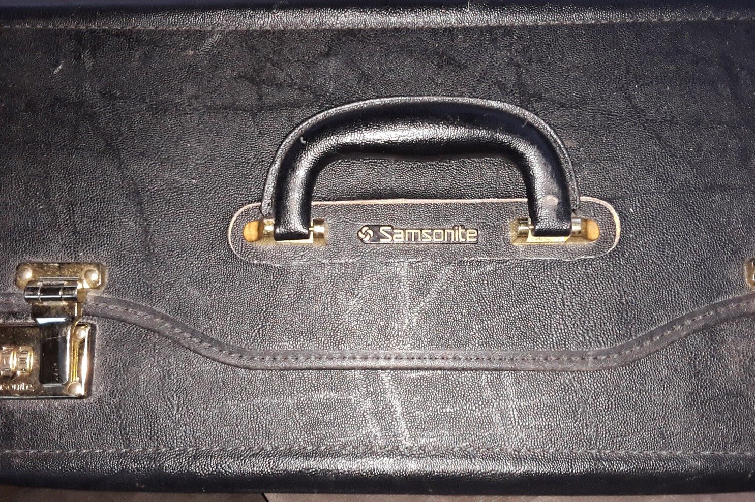 Large Samsonite Locking hard Briefcase