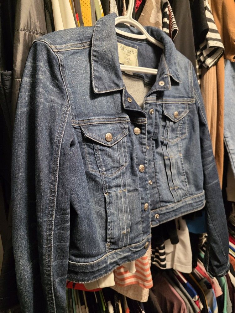 Jean Crop Jacket