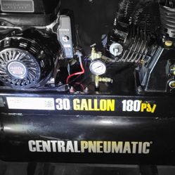 Central Pneumatic 30 Gallon Gas-Powered Air Compressor