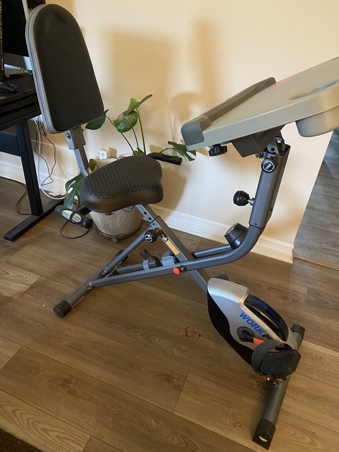 Exercise Bike - Foldable Seat And Easy To Move
