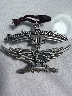 2005 Harley Davidson Pewter Eagle Ornament