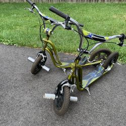2 Vintage X Games Kids Scooters