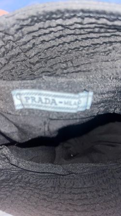 Prada Re-Nylon Black Bucket Hat